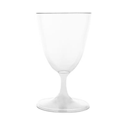 Plastové poháre na víno, prosecco 15 cm