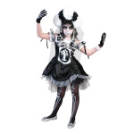 Dievčenský Halloweensky kostým Hororová nevesta veľkosť 128