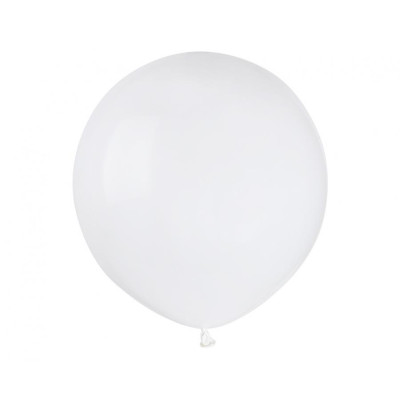 Latexový balón pastelová biela 48 cm