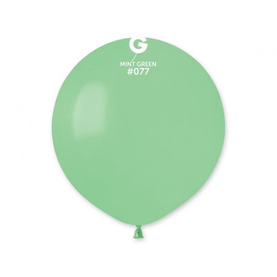 Latexový balón pastelová mentolová 48 cm