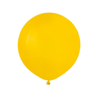 Latexový balón pastelová žltá 48 cm