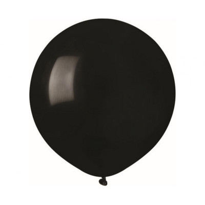 Latexový balón pastelová čierna 48 cm