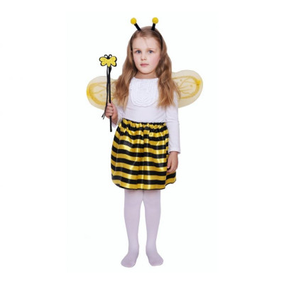 Dievčenský kostým Včielka veľkosť 90-120 cm