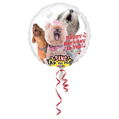 Spievajúci fóliový balón Happy psík