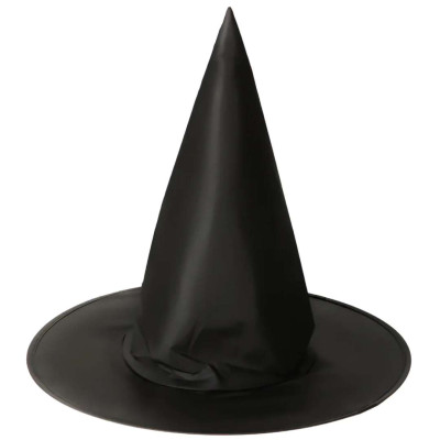 Čarodejnícky klobúk čierny