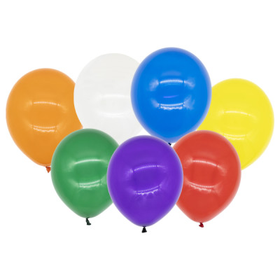 Latexové balóny kryštálové mix farieb 27.5 cm 50 ks