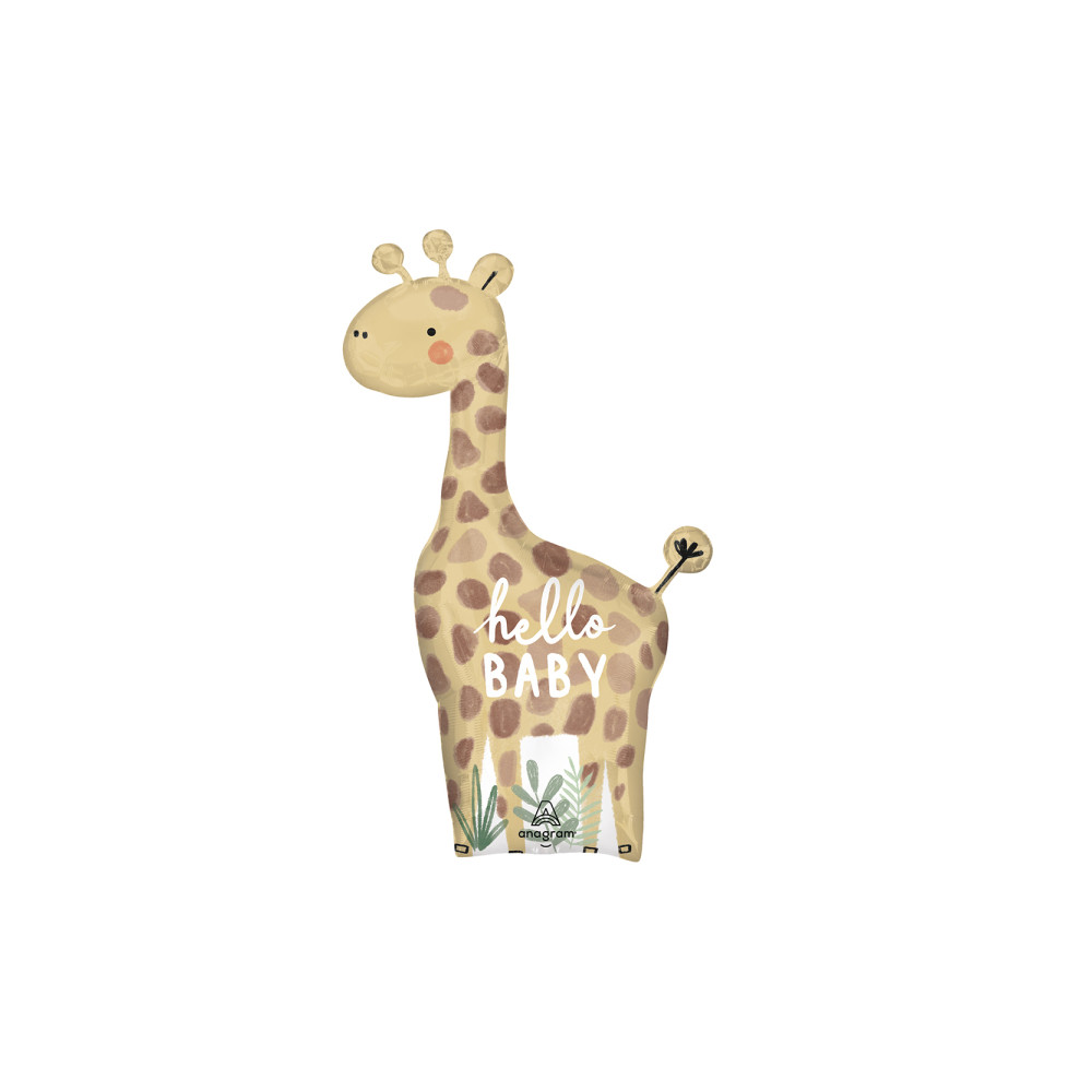 Fóliový Supershape balón Žirafa Hello Baby Fóliový Supershape balón Žirafa Hello Baby