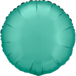 Fóliový balón Satin Luxe guľatý nefritovo zelený