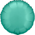 Fóliový balón Satin Luxe guľatý nefritovo zelený