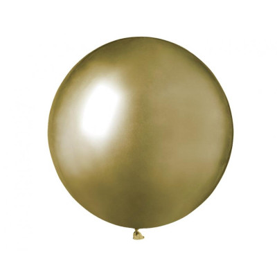 Latexový balón saténový zlatý 48 cm