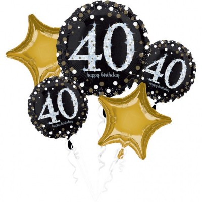 Balónová buketa 40 narodeniny
