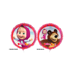 Fóliový balón Máša a Medveď