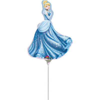 Mini Fóliový balón Disney Princess