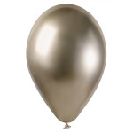 Latexový lesklý balón champagne 33 cm