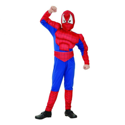 Chlapčenský kostým Spiderman veľkosť 120/130 cm