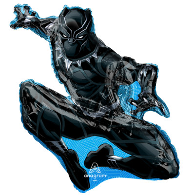 Fóliový Supershape balón Black Panther