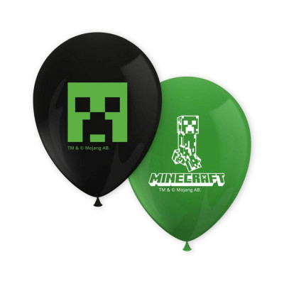 Latexové balóny Minecraft