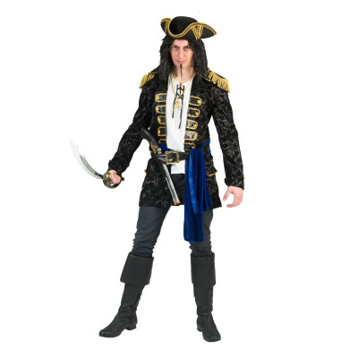 Pánsky kostým Pirát Black Eye veľkosť 48-50