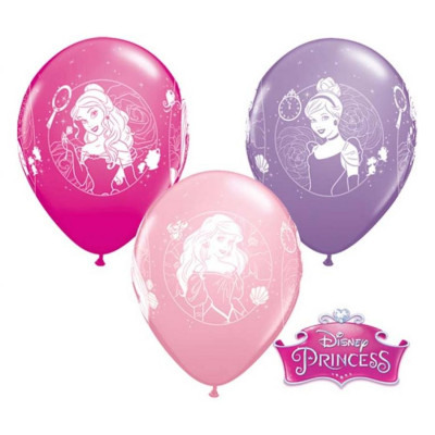Latexové balóny Disney Princess