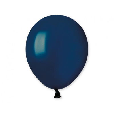 Latexové dekoračné balóny pastelová navy blue 13 cm