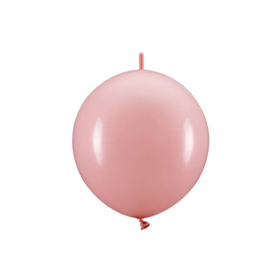 Latexový balón spájací pastelová ružová 33 cm