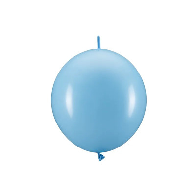 Latexový balón spájací pastelová modrá 33 cm
