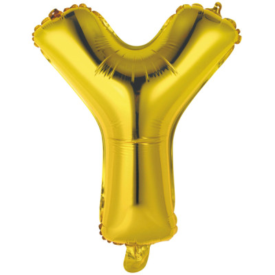 Fóliový balón L zlatý