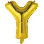 Fóliový balón L zlatý