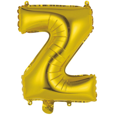 Fóliový balón Z zlatý