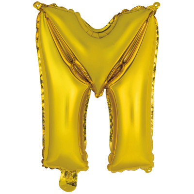 Fóliový balón M zlatý