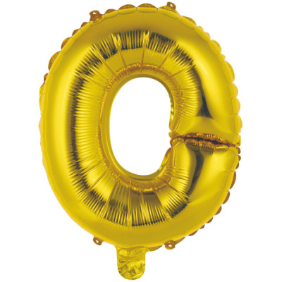 Fóliový balón O zlatý