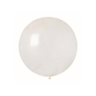 Latexový transparentný balón 45 cm