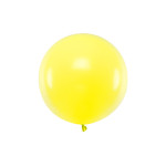 Latexový dekoračný balón žltý 60 cm