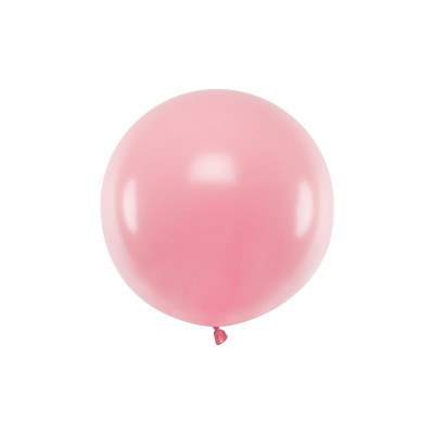 Latexový dekoračný balón baby ružový 60 cm