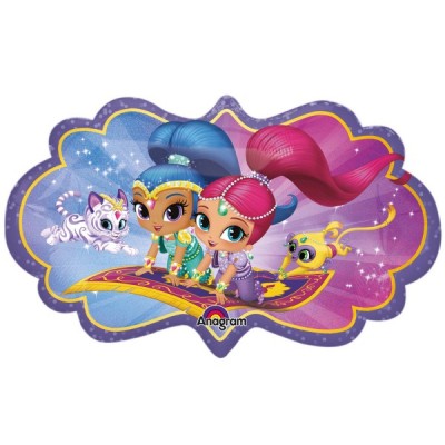 Fóliový balón SuperShape Shimmer & Shine