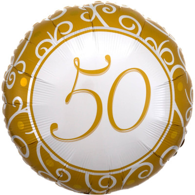 Fóliový balón 50 narodeniny
