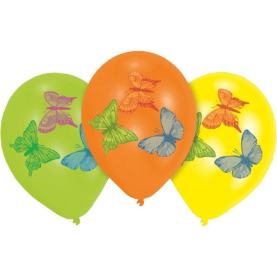 Latexové balóny Motýle