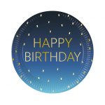Taniere Happy Birthday modré