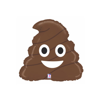 Fóliový Supershape balón Emoji Poo