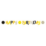 Banner usmievavý Emoji Happy B-Day