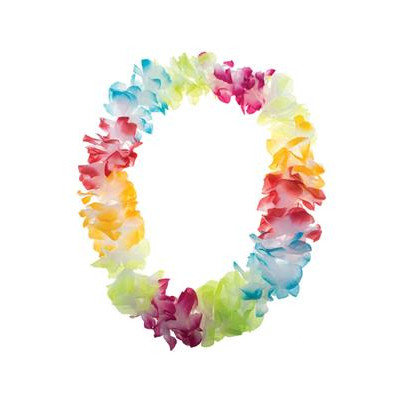 Hawaii veniec na krk farebný