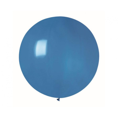 Latexový dekoračný balón modrý 75 cm