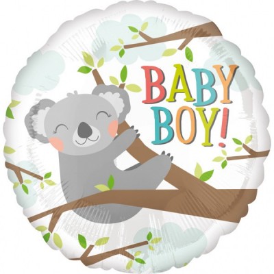 Fóliový balón Koala baby boy