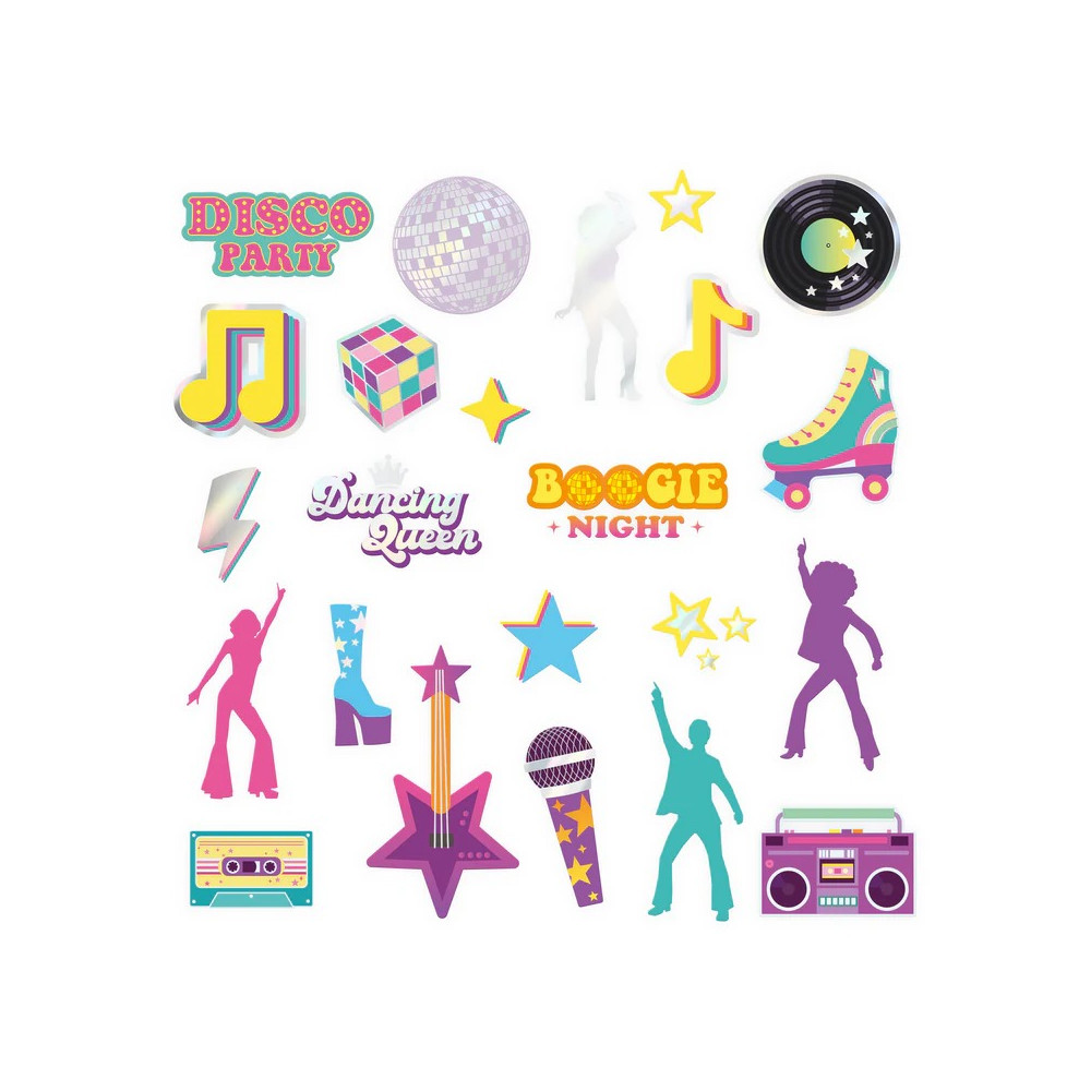 Tetovačky Retro Disco Tetovačky Retro Disco