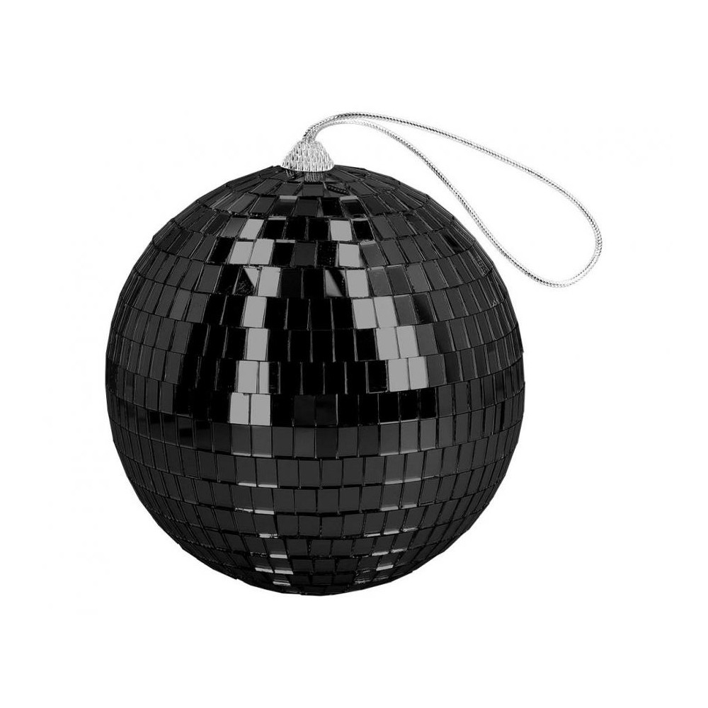 Disco guľa čierna 15 cm Disco guľa čierna 15 cm