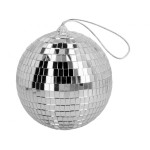 Disco guľa strieborná 15 cm