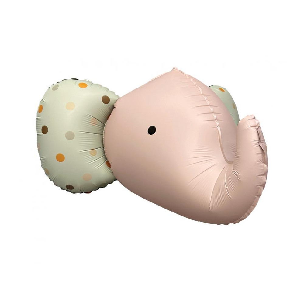 Fóliový Supershape 3D balón ružový Slon Fóliový Supershape 3D balón ružový Slon