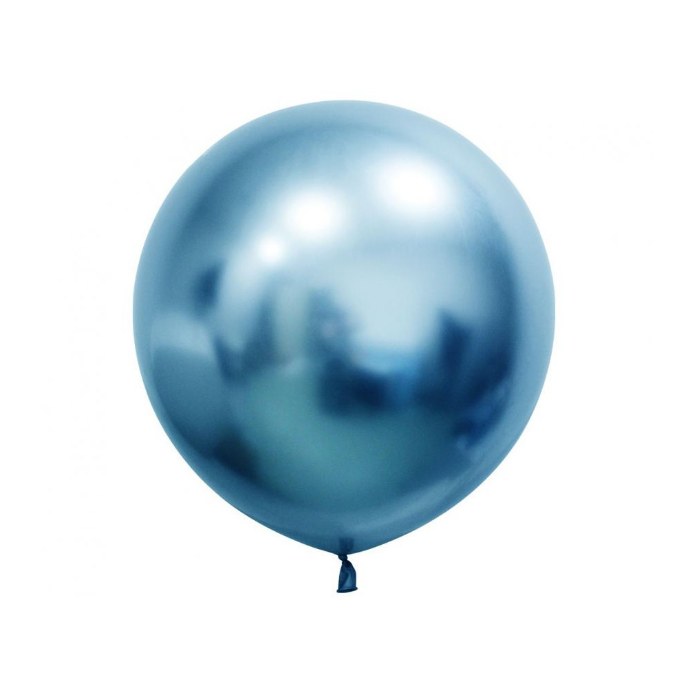 Latexový dekoračný balón platinová modrá 60 cm Latexový dekoračný balón platinová modrá 60 cm