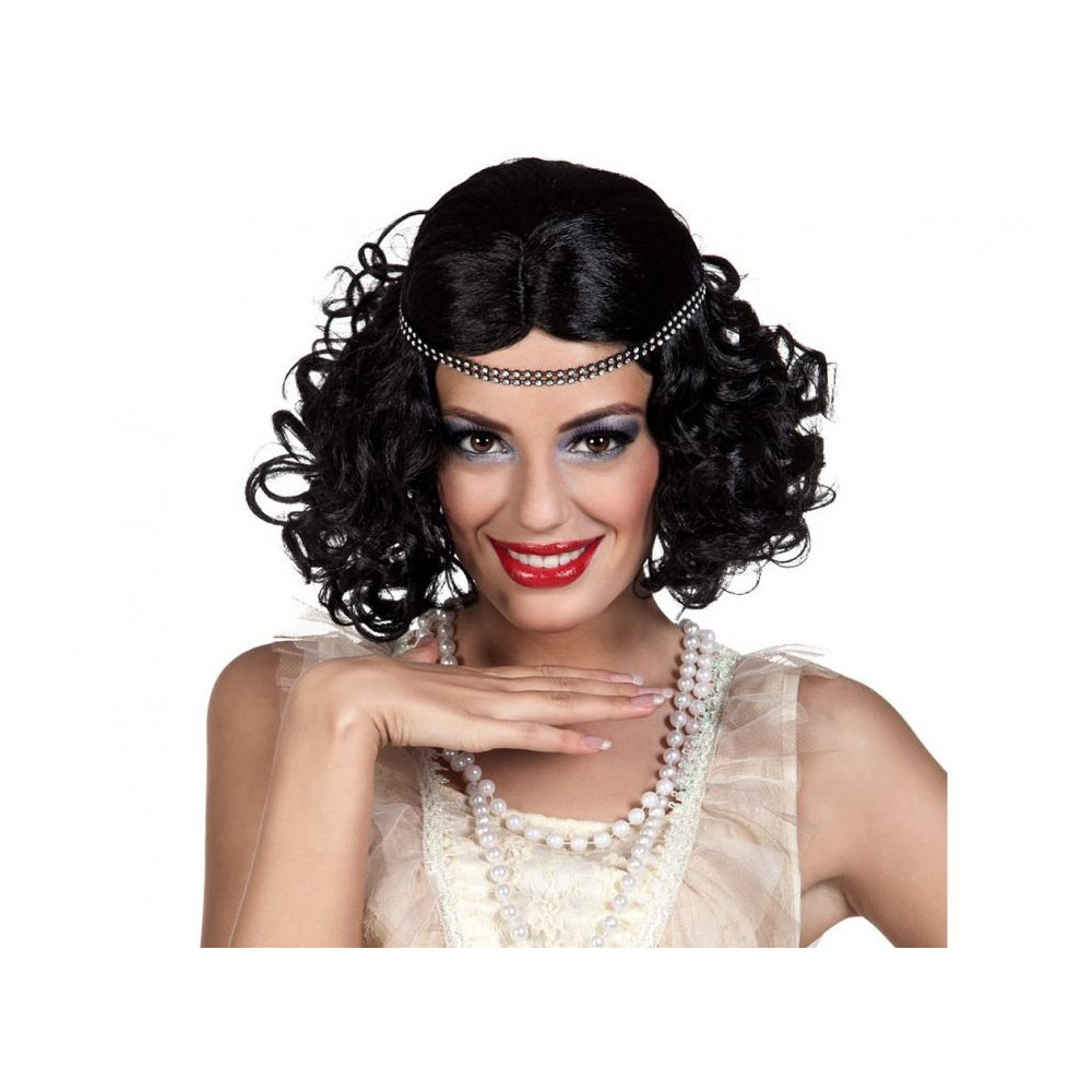 Parochňa čierna 20´s roky Parochňa čierna 20´s roky