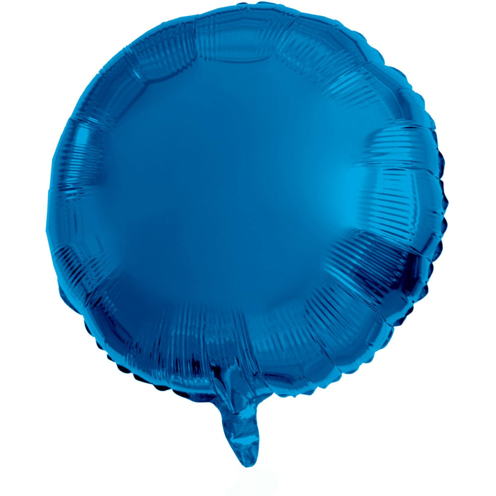 Fóliový balón kruh lesklá námornícka modrá Fóliový balón kruh lesklá námornícka modrá